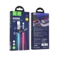 Кабель Hoco U112 USB to Lightning 1m серый - изображение 7