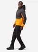Куртка демисезонная с капюшоном мужская Regatta Highton Str III RMP344-XUP S Черная с желтым (5063019246444) - изображение 3