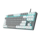 Клавиатура Aula Mechanical F3287 Grey/White keycap KRGD blue (6948391240954) - изображение 2
