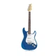 Електрогітара Huasheng EGST-3 Metal Blue - зображення 1