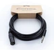 Балансний аудіо кабель Jack 6.3 XLR Male 1.5м Cordial EM 1,5 MV - зображення 2