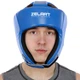 Шлем боксерский открытый с усиленной защитой макушки Zelart Fight Gear Heroe 8268 размер L Blue - изображение 2