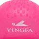 Шапочка для плавания силиконовая на длинные волосы Yingfa 0061 Pink - изображение 5