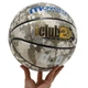 Баскетбольный мяч №7 Movemen Club23 Полиуретан для зала серый-белый BA-7436 - изображение 5