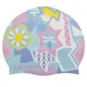 Шапочка для плавания силиконовая Yingfa Swimming Cap 0080 Light Blue-Pink - изображение 1