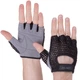 Перчатки для фитнеса перчатки спортивные Zelart Fitness 161953 размер M Black-Light Grey - изображение 1