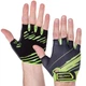 Перчатки для фитнеса перчатки спортивные Zelart Fitness 3887 размер XS Black-Green - изображение 1