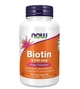 NOW Биотин, Biotin 5000 мкг - 120 капсул (733739004741) - изображение 1