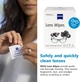 Влажные салфетки для очков и оптики Zeiss 220 шт в коробке - изображение 4