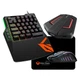 Игровой набор Combo MeeTion Gaming 4in1 Кейпад/Мышь/Коврик/Адаптер-хаб MT-C0015 - изображение 1