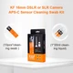 Набір для догляду за матрицею K&F Concept 16 mm APSC Sensor Cleaning Swab Kit (SKU.1616) - зображення 4