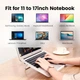 Подставка для ноутбука Ugreen LP230 Foldable Desktop Laptop Stand Silver (80348) - изображение 4