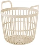 Корзина ажурная ZOE ECO WOOD с многофункциональными ручками 364х359 мм Кремовая (5905197381503) - изображение 1