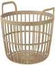 Кошик ажурний ZOE ECO WOOD з багатофункціональними ручками 364х359 мм Бежева (5905197381473) - зображення 1
