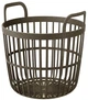 Корзина ажурная ZOE ECO WOOD с ручками многофункциональная 364х359 мм Кофейная (5905197381442) - изображение 1