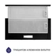 Витяжка Minola HTL 614 BL LED - зображення 3