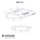 Вытяжка плоская Minola HPL 513 I - изображение 10