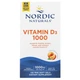 Витамин Д3 (апельсин), Vitamin D3, Nordic Naturals, 1000 МЕ, 120 капсул (NOR-01600) - изображение 1