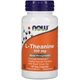 Теанин, L-Theanine, Now Foods, 100 мг, 90 капсул, (NOW-00145) - изображение 1