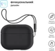 Чехол ArmorStandart Silicone Case with straps для Apple Airpods Pro 2 Black (ARM68608) - изображение 2