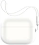 Чехол ArmorStandart Silicone Case with straps для Apple Airpods Pro 2 White (ARM68618) - изображение 1