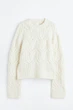 Світер H&M 061130043 S Білий - зображення 6