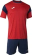 Комплект футбольной формы Joma PHOENIX SET красно-темно-синяя S 102741.603 - изображение 1