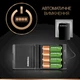Універсальний зарядний пристрій Duracell Hi-Speed Charger (CEF14) в комплекті з акумуляторами +2x1300mAh +2x750mAh, AA/AAA, LED індикатор, 4 канали, блістер - зображення 5