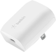 Ładowarka ścienna Belkin 20 W USB-C PD PPS, biała (WCA006VFWH) - obraz 1