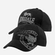 Набор кепок мужских Lonsdale Leiston 114945-1000 One Size 2 шт Black (4251522315042) - изображение 1