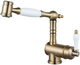 Кухонний змішувач Fabiano FKM 67P SS Antique Brass 8232.403.0754 - зображення 1