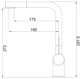 Кухонний змішувач Fabiano FKM 3112 SS Inox 8231.401.1156 - зображення 2