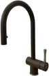 Кухонный смеситель Fabiano FKM 47P SS Espresso 8232.401.0693 - изображение 1