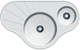 Кухонна мийка Fabiano Arc 94x58x15 Alpine White 8221.201.0276 - зображення 1