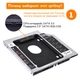 Кишеня Optibay SATA 12.7 мм Оптибей для другого диска 2.5" HDD/SSD алюміній - зображення 2