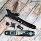 Велосипедные шатуны Prowheel CLAW-TT 170мм с интегрированной осью под каретку Hollowtech 2 Черный - изображение 4