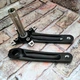 Велосипедные шатуны Prowheel CLAW-TT 170мм с интегрированной осью под каретку Hollowtech 2 Черный - изображение 6
