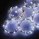 Світлодіодна гірлянда штора крапля роси холодний білий 3х2 м 200 LED на дроті - зображення 3
