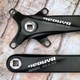 Велосипедные шатуны Prowheel Zephyr BCD 104/64 170мм под квадрат алюминиевые Черный - изображение 3