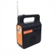 Переносний ліхтар-колонка Yobolife LM-3609 чорний з MP3 Bluetooth повербанком на сонячній батареї - зображення 2