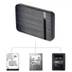 Зовнішній карман Shuole USB 3.1 Type-C корпус SSD/HDD 2.5" SATA3 Чорний (U25Q931) - зображення 9