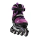 Ролики дитячі Rollerblade Microblade Black Purple 2024 (Черно-фиолетовый, 33-36,5) - изображение 6