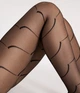 Колготки с принтом Fiore Black Swan 15 Den 4 Черный (Арт 0208) - изображение 2