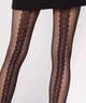 Колготки фантазійні Fiore Corallo 20 Den 4 Чорний (Арт 0254) - зображення 3