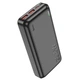 Павербанк с быстрой зарядкой 20000mAh HOCO J101A |2USB/Type-C, 22.5W| Черный - изображение 1