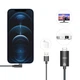 Кабель Перехідник XO GB008 Lightning to HDMI + USB2K 1080P Чорний - зображення 5