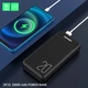 Павербанк повербанк DENMEN DP10 20000mAh |2A/2USB| Чорний - зображення 4