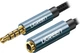 Кабель Ugreen AV118 3.5 мм Male to 3.5 мм Female 1 м Blue (6957303846733) - зображення 1