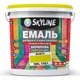 Емаль акрил-поліуретанова SkyLine для підлоги та різних поверхонь зносостійка RAL 1021 Жовта 5 л - зображення 11