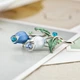 Брошь женская BROCHE бижутерия Цветы Торжество синяя BRSF111197 - изображение 4